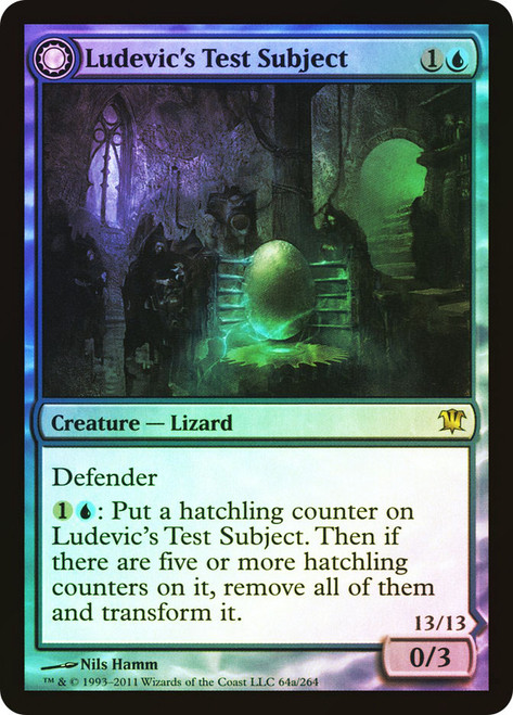 Ludevic's Test Subject // Ludevic's Abomination\nInnistrad\nSingle\nMagic The Gathering