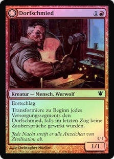 Village Ironsmith // Ironfang
Innistrad - German
Single
Magic The Gathering