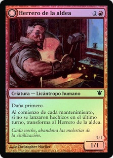 Village Ironsmith // Ironfang
Innistrad - Spanish
Single
Magic The Gathering