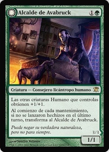 Mayor of Avabruck // Howlpack Alpha
Innistrad - Spanish
Single
Magic The Gathering