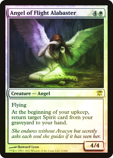 Angel of Flight Alabaster\nInnistrad\nSingle\nMagic The Gathering