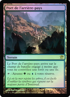 Hinterland Harbor
Innistrad (Foil) - French
Single
Magic The Gathering