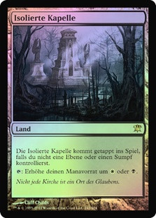 Isolated Chapel
Innistrad (Foil) - German
Single
Magic The Gathering