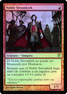 Stromkirk Noble
Innistrad (Foil) - Spanish
Single
Magic The Gathering