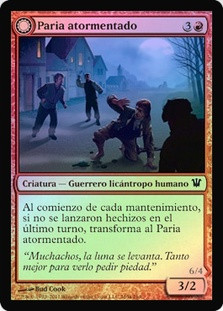 Tormented Pariah // Rampaging Werewolf
Innistrad - Spanish
Single
Magic The Gathering