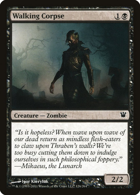 Walking Corpse\nInnistrad\nSingle\nMagic The Gathering