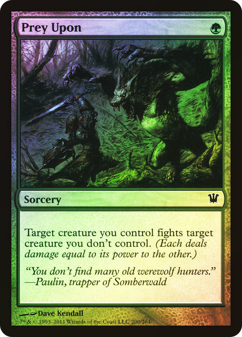 Prey Upon\nInnistrad\nSingle\nMagic The Gathering