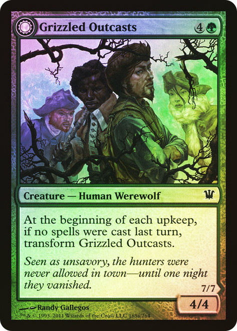 Grizzled Outcasts // Krallenhorde Wantons\nInnistrad\nSingle\nMagic The Gathering