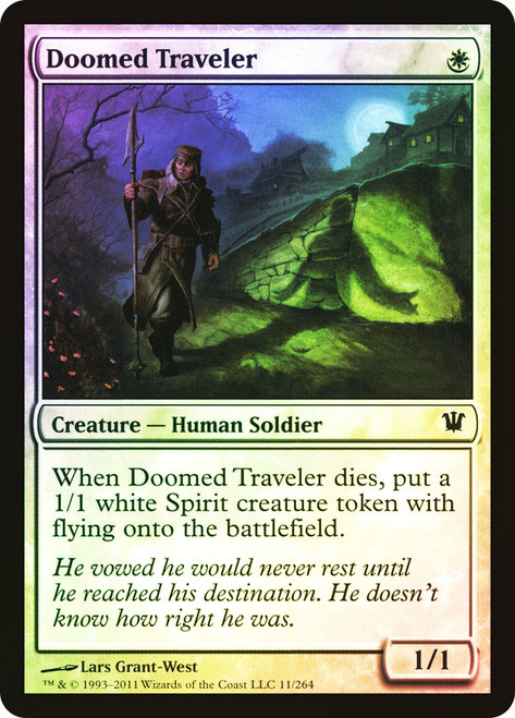 Doomed Traveler\nInnistrad\nSingle\nMagic The Gathering