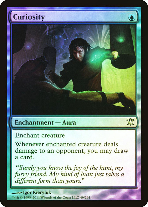 Curiosity\nInnistrad\nSingle\nMagic The Gathering