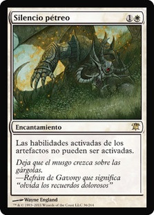 Stony Silence
Innistrad - Spanish
Single
Magic The Gathering