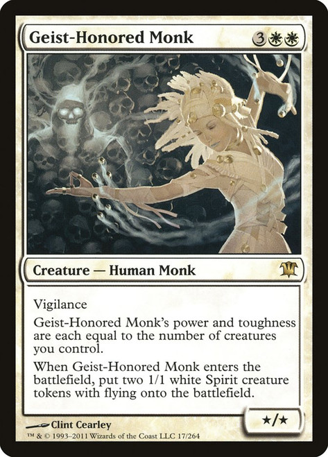 Geist-Honored Monk\nInnistrad\nSingle\nMagic The Gathering