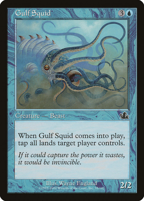 Gulf Squid\nProphecy\nSingle\nMagic The Gathering