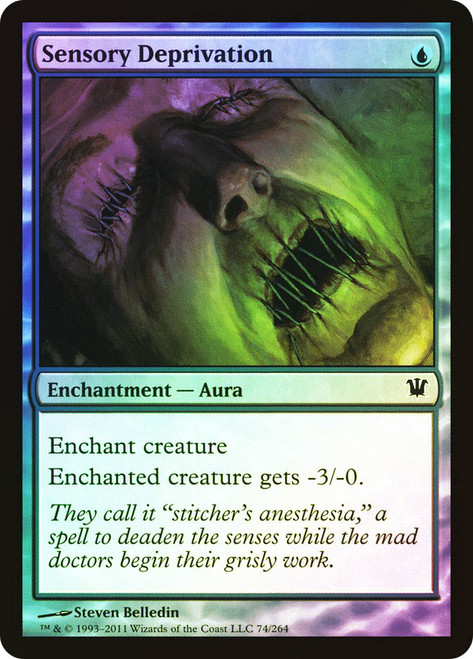 Sensory Deprivation\nInnistrad\nSingle\nMagic The Gathering