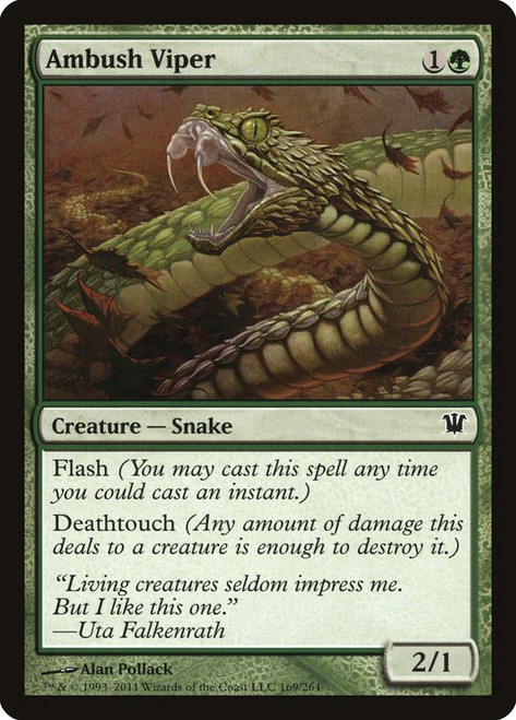 Ambush Viper\nInnistrad\nSingle\nMagic The Gathering