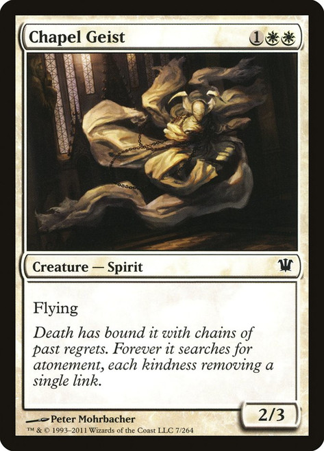 Chapel Geist\nInnistrad\nSingle\nMagic The Gathering