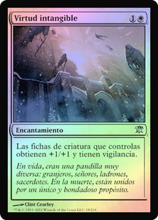 Intangible Virtue
Innistrad (Foil) - Spanish
Single
Magic The Gathering