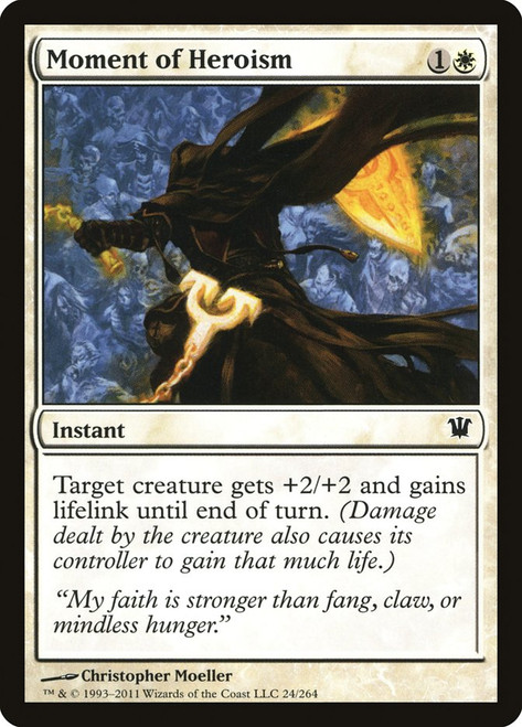 Moment of Heroism\nInnistrad\nSingle\nMagic The Gathering