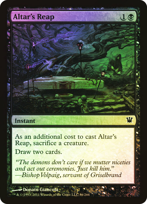 Altar's Reap\nInnistrad\nSingle\nMagic The Gathering