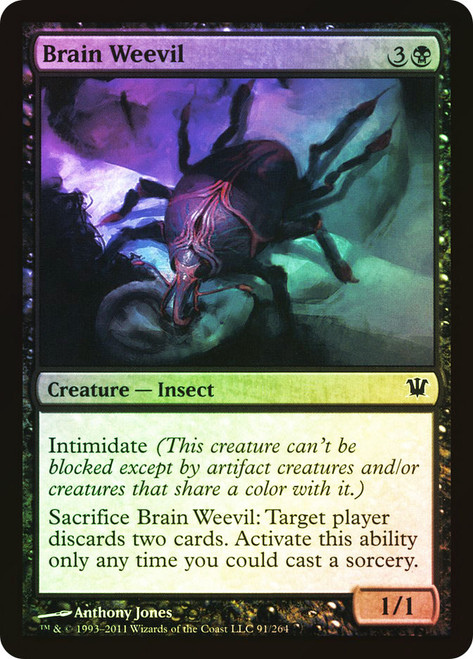 Brain Weevil\nInnistrad\nSingle\nMagic The Gathering