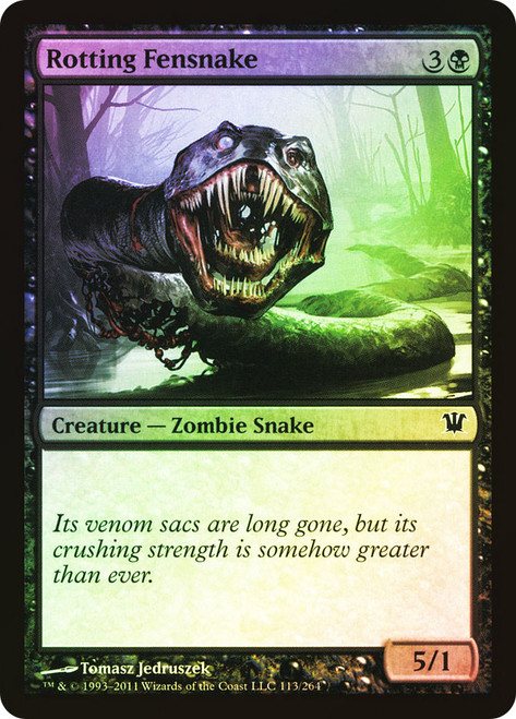 Rotting Fensnake\nInnistrad\nSingle\nMagic The Gathering