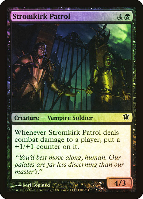 Stromkirk Patrol\nInnistrad\nSingle\nMagic The Gathering