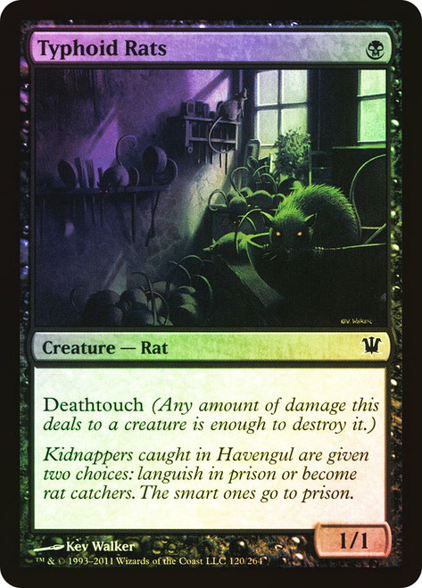 Typhoid Rats\nInnistrad\nSingle\nMagic The Gathering