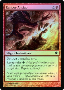 Ancient Grudge
Innistrad (Foil) - Portuguese
Single
Magic The Gathering