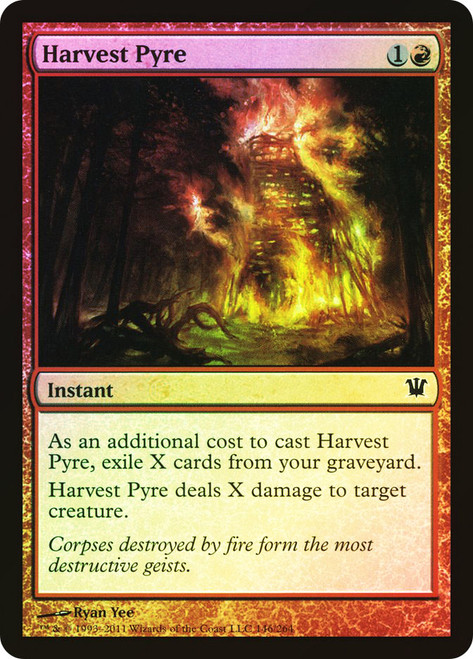 Harvest Pyre\nInnistrad\nSingle\nMagic The Gathering