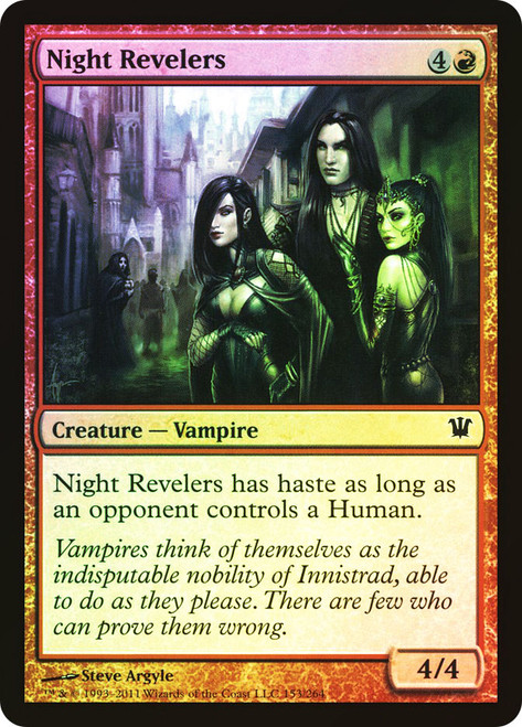 Night Revelers\nInnistrad\nSingle\nMagic The Gathering