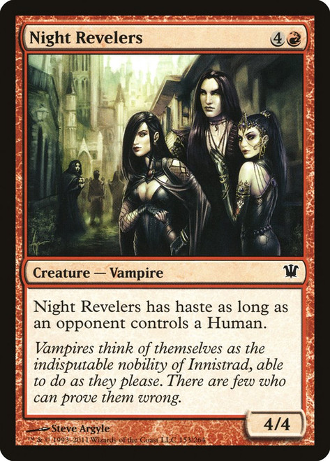Night Revelers\nInnistrad\nSingle\nMagic The Gathering