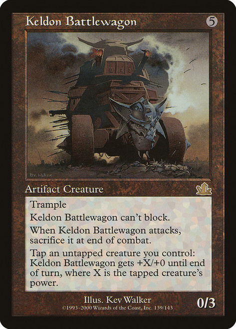 Keldon Battlewagon\nProphecy\nSingle\nMagic The Gathering