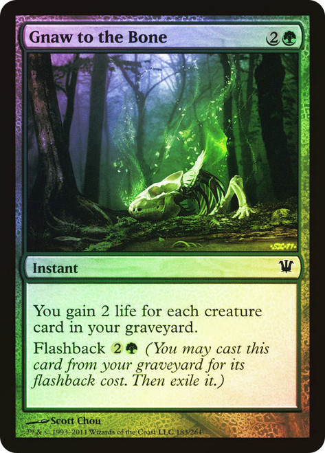 Gnaw to the Bone\nInnistrad\nSingle\nMagic The Gathering