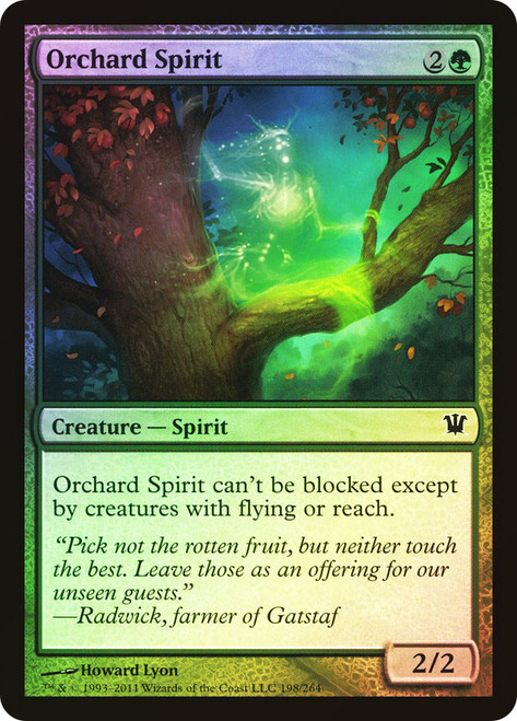 Orchard Spirit\nInnistrad\nSingle\nMagic The Gathering