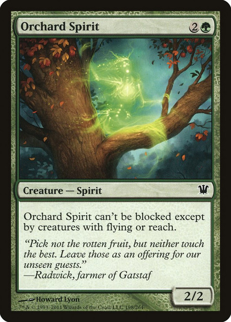 Orchard Spirit\nInnistrad\nSingle\nMagic The Gathering