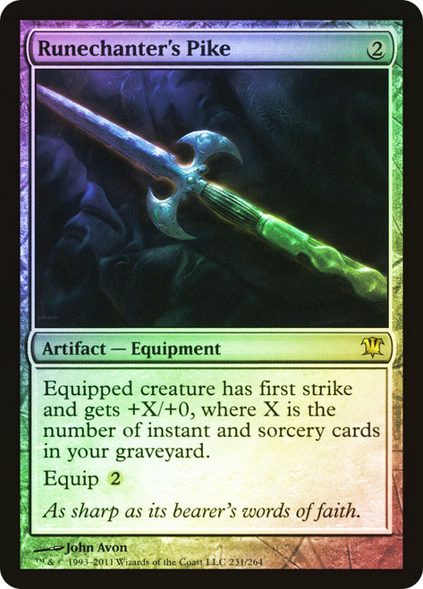 Runechanter's Pike\nInnistrad\nSingle\nMagic The Gathering