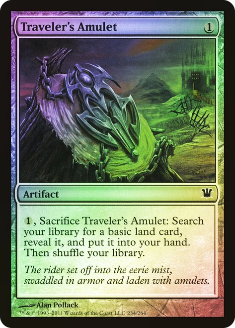 Traveler's Amulet\nInnistrad\nSingle\nMagic The Gathering