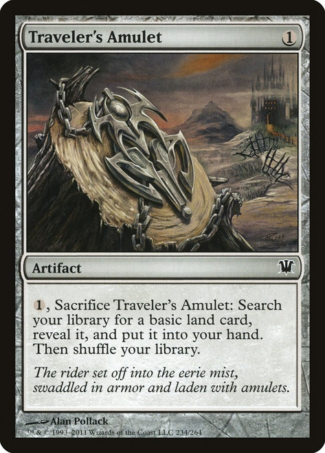 Traveler's Amulet\nInnistrad\nSingle\nMagic The Gathering
