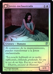 Cloistered Youth // Unholy Fiend
Innistrad - Spanish
Single
Magic The Gathering