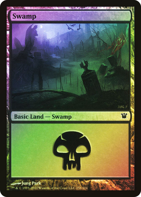 Swamp (#258)\nInnistrad\nSingle\nMagic The Gathering