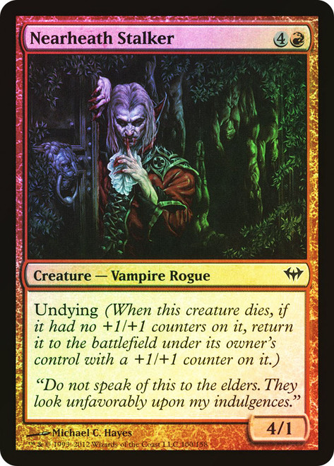 Nearheath Stalker\nDark Ascension\nSingle\nMagic The Gathering