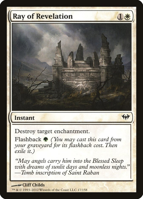 Ray of Revelation\nDark Ascension\nSingle\nMagic The Gathering