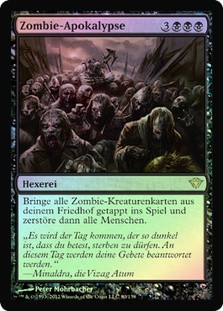 Zombie Apocalypse
Dark Ascension (Foil) - German
Single
Magic The Gathering