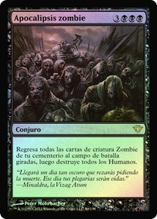 Zombie Apocalypse
Dark Ascension (Foil) - Spanish
Single
Magic The Gathering