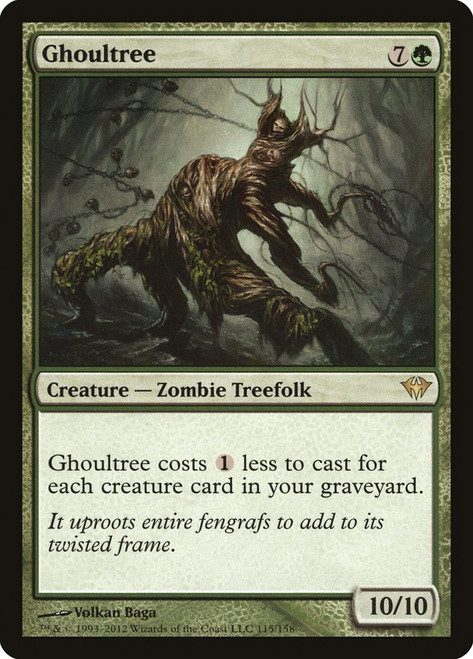 Ghoultree\nDark Ascension\nSingle\nMagic The Gathering
