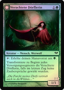Scorned Villager // Moonscarred Werewolf
Dark Ascension - German
Single
Magic The Gathering