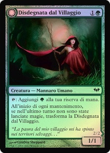Scorned Villager // Moonscarred Werewolf
Dark Ascension - Italian
Single
Magic The Gathering