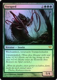 Vorapede
Dark Ascension (Foil) - German
Single
Magic The Gathering