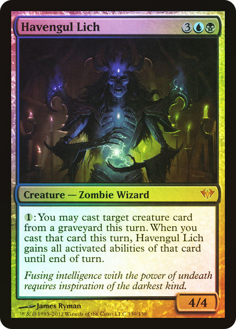 Havengul Lich\nDark Ascension\nSingle\nMagic The Gathering