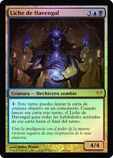 Havengul Lich
Dark Ascension (Foil) - Spanish
Single
Magic The Gathering